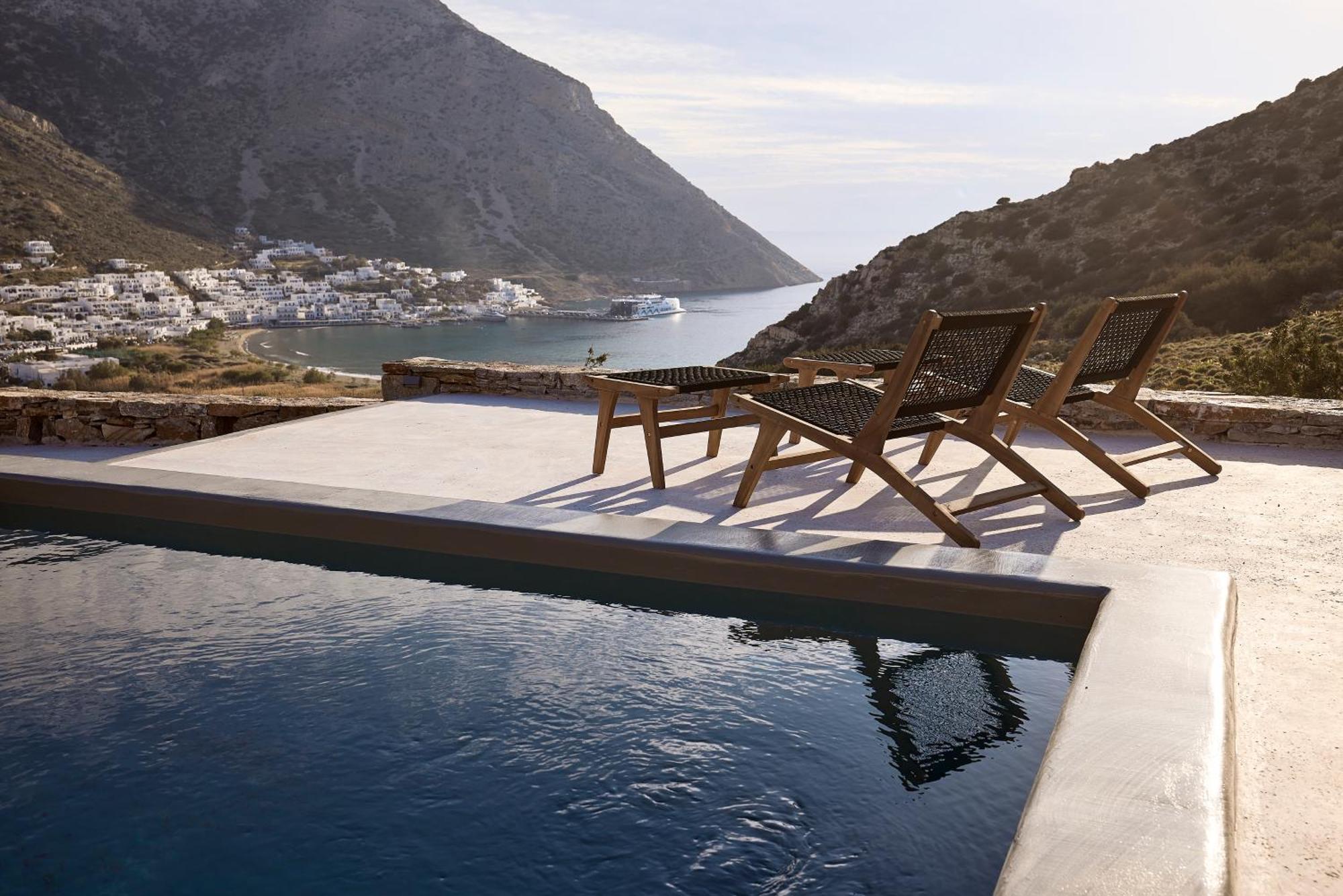 Apsila Pool Suites Kamares  Quarto foto