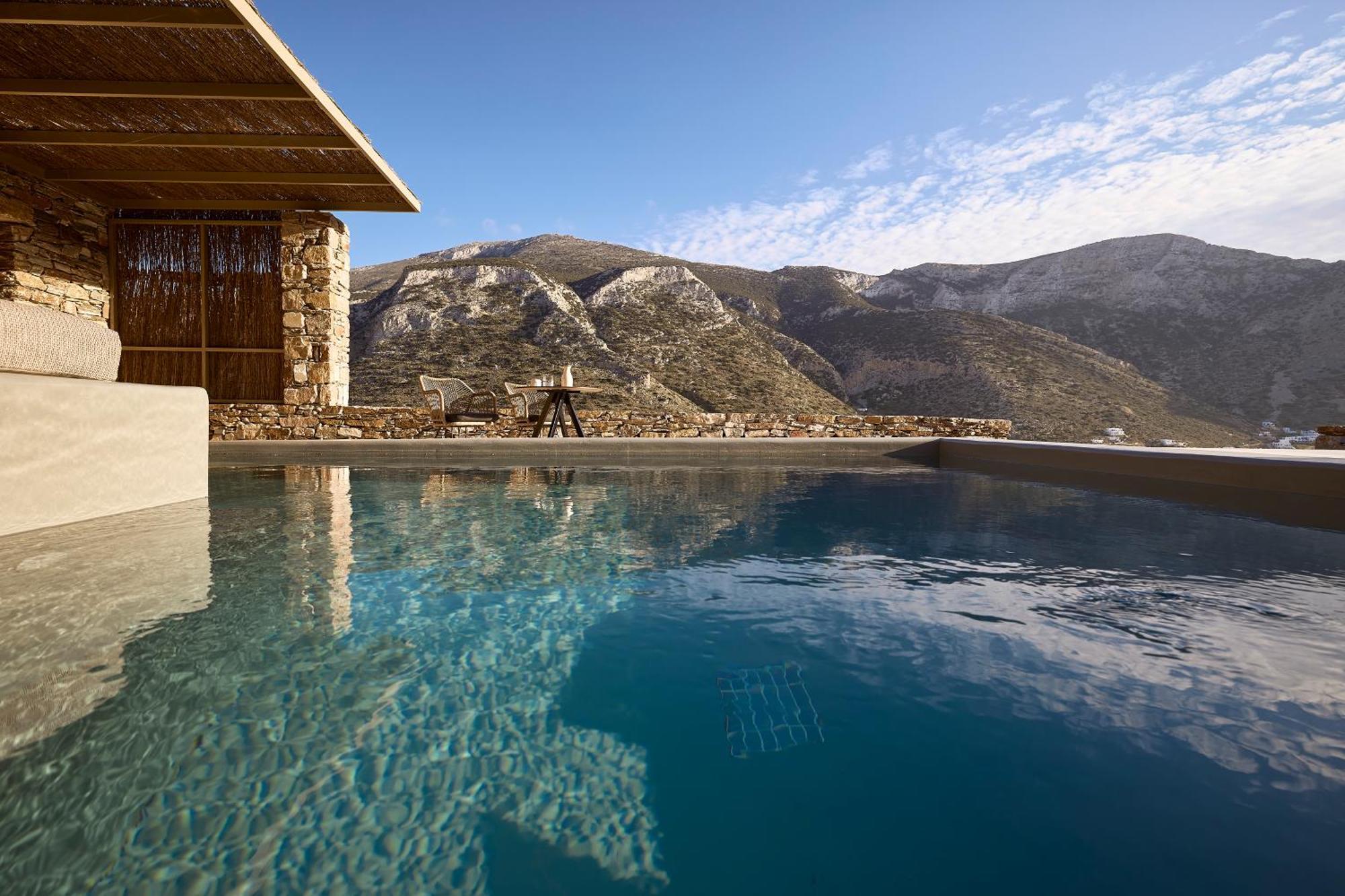 Apsila Pool Suites Kamares  Quarto foto