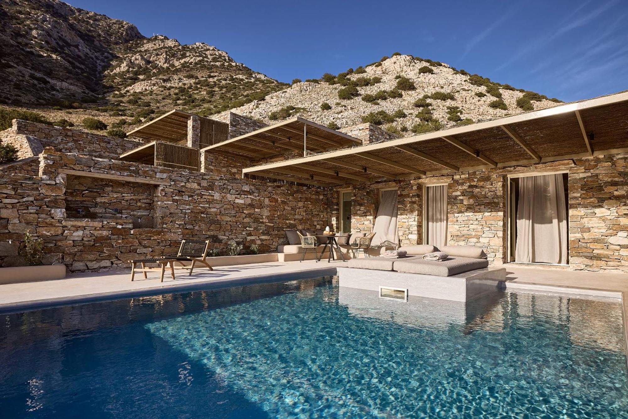 Apsila Pool Suites Kamares  Quarto foto