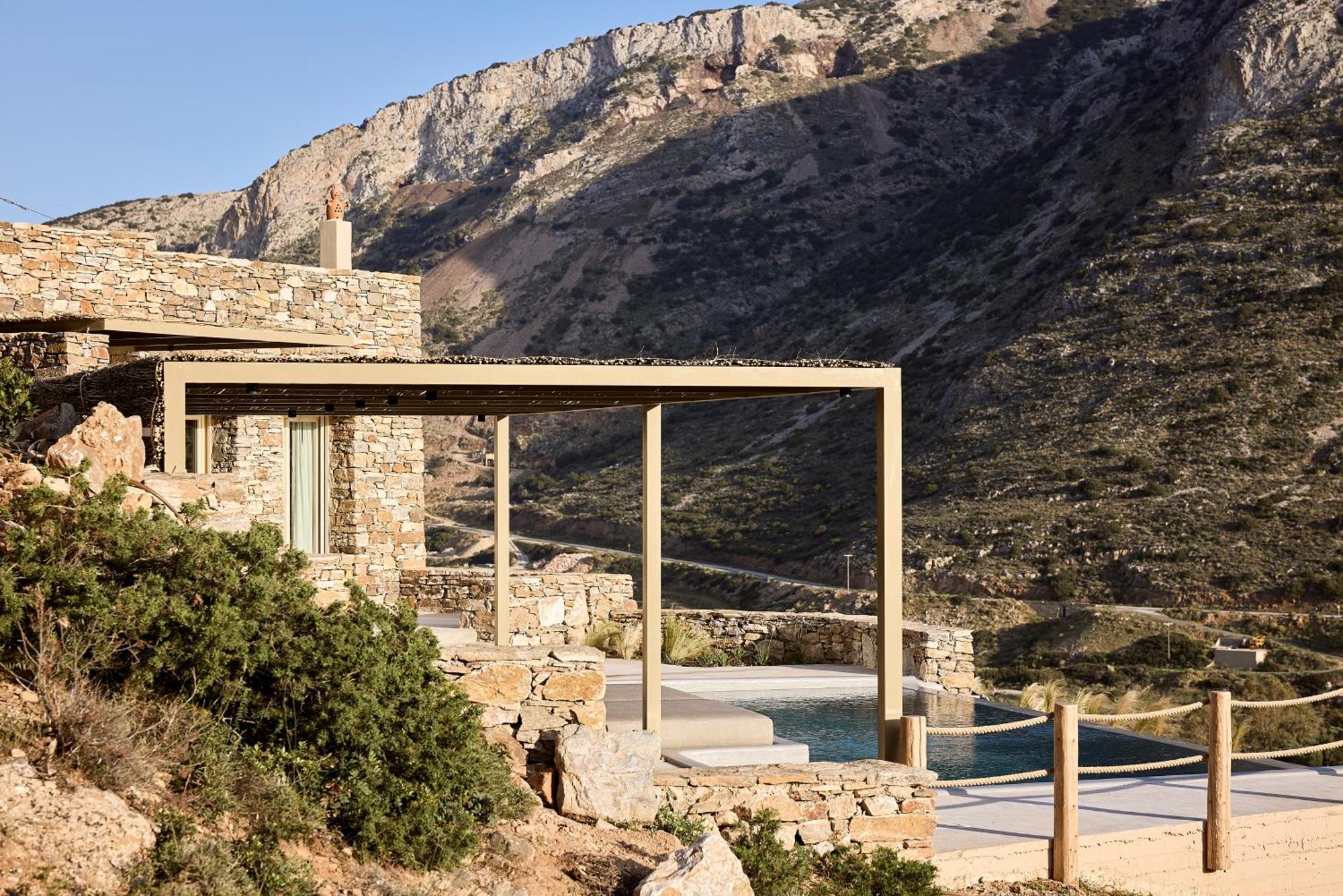 Apsila Pool Suites Kamares  Quarto foto