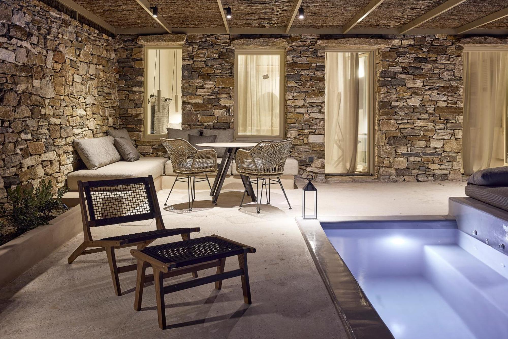 Apsila Pool Suites Kamares  Quarto foto