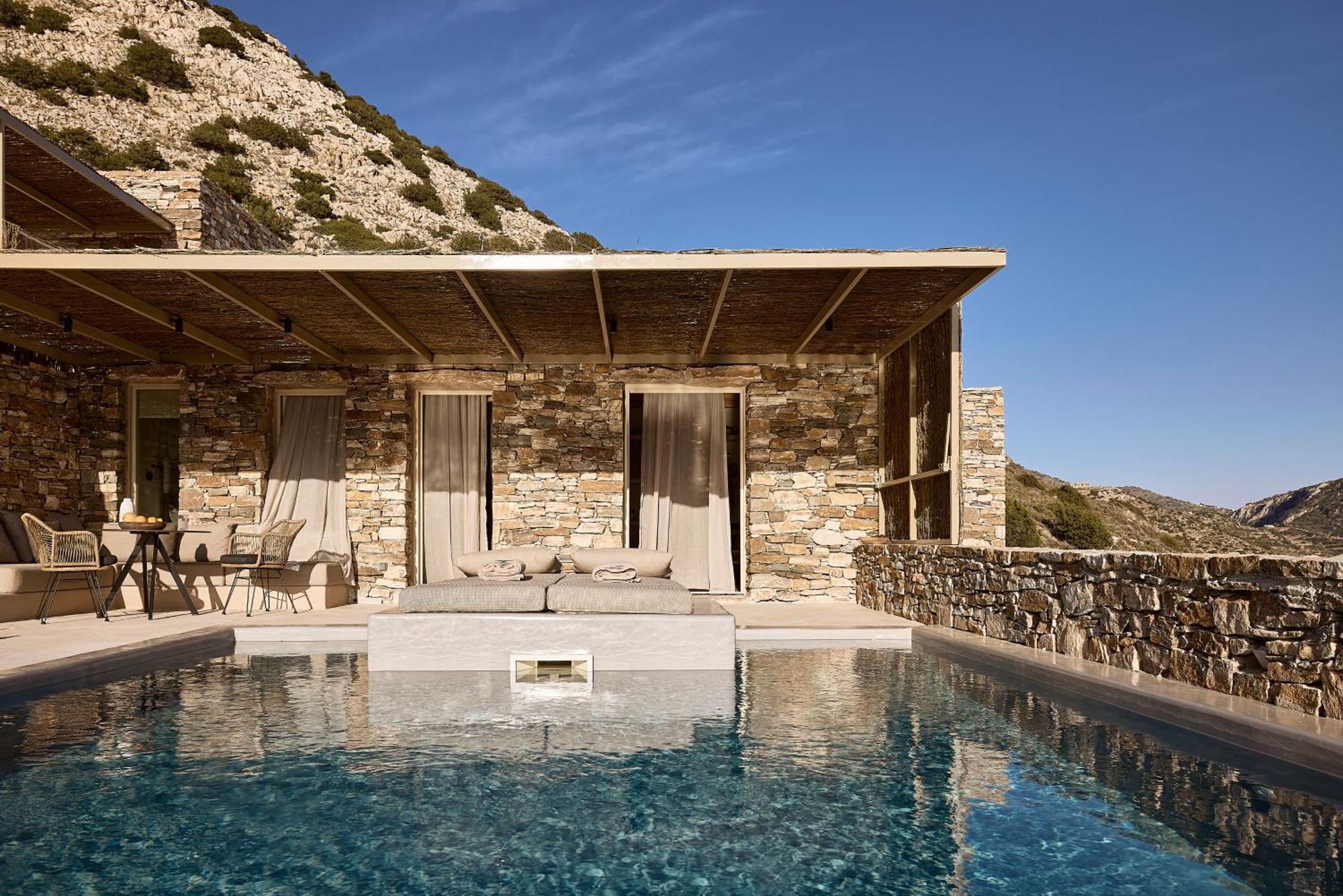 Apsila Pool Suites Kamares  Quarto foto